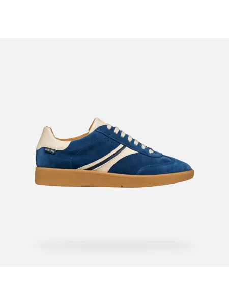 Sneakerși Geox albastru