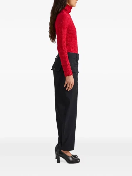 Top Proenza Schouler White Label tricotate alb
