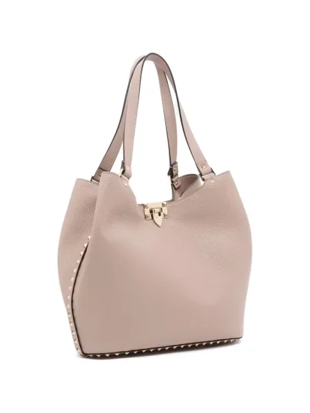 Τσάντα shopper Valentino Garavani ροζ