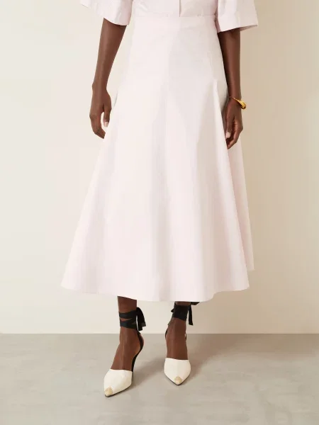 Jacquemus Spódnica La Triangle rosa różowa