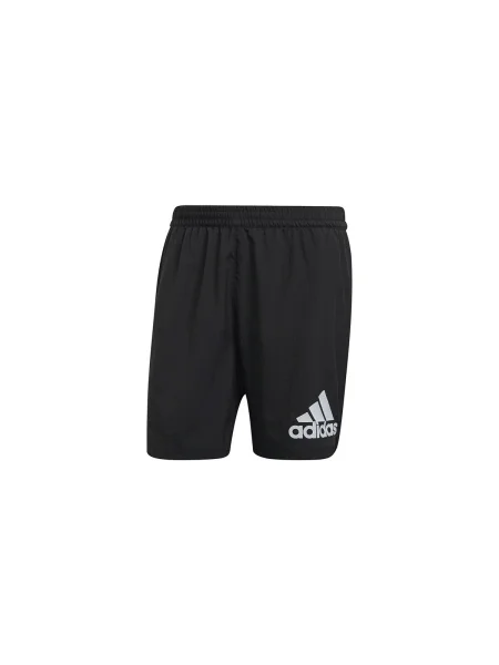 Pantaloni Adidas alergare scurte negru