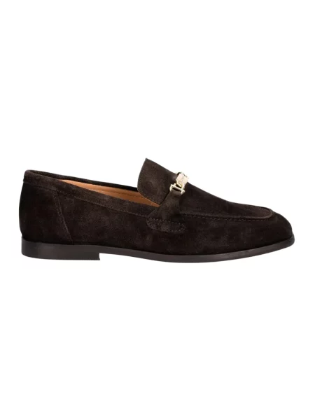 Loafersy Gant skórzane brązowe