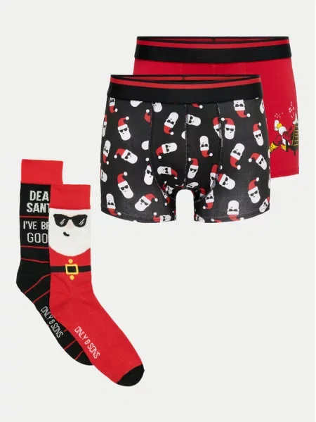 Hlačke Only & Sons rdeča