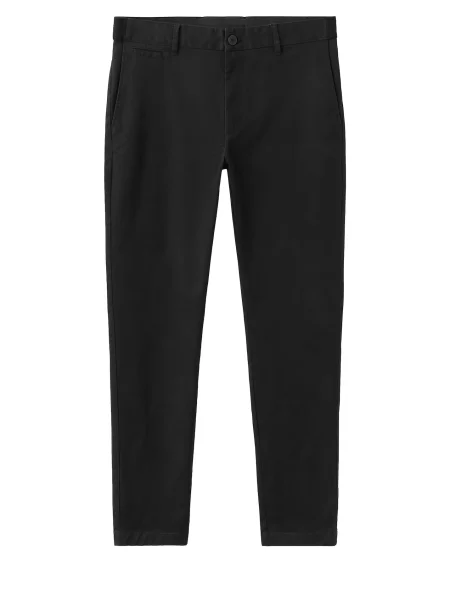 MANGO MAN Pantaloni eleganți Prato' negru