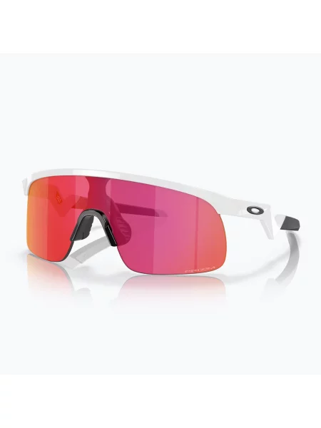 Dětské sluneční brýle Oakley Resistor PC polished white/prizm field bílé