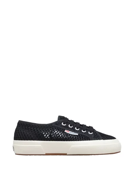 Sneakerși Superga 2750 plasă negru