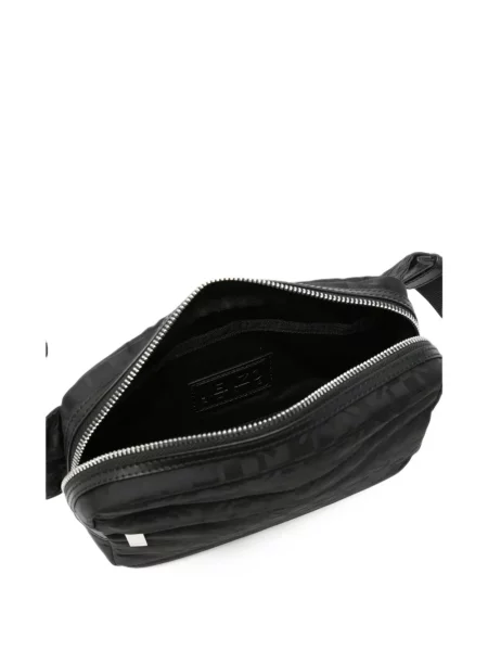Curea Kenzo din jacard cu autograf negru