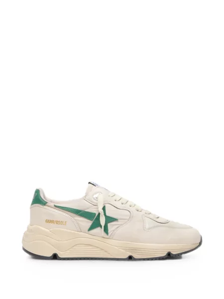 Δερμάτινη τρέξιμο παπούτσια για τρέξιμο Golden Goose Running Sole λευκό