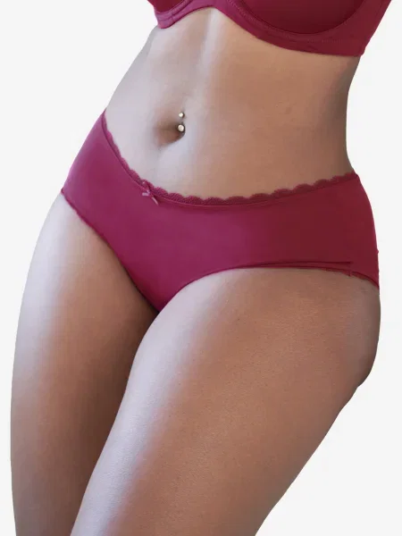 SugarShape Chiloți Pure bordeaux roșu