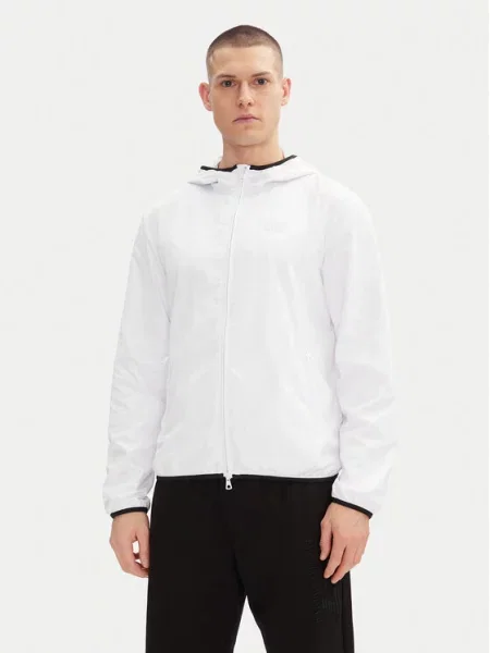 Демисезонная куртка Ea7 Emporio Armani белая