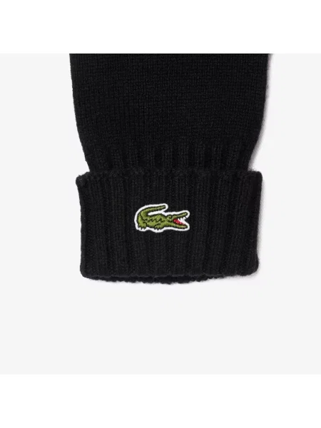 Перчатки Lacoste черные
