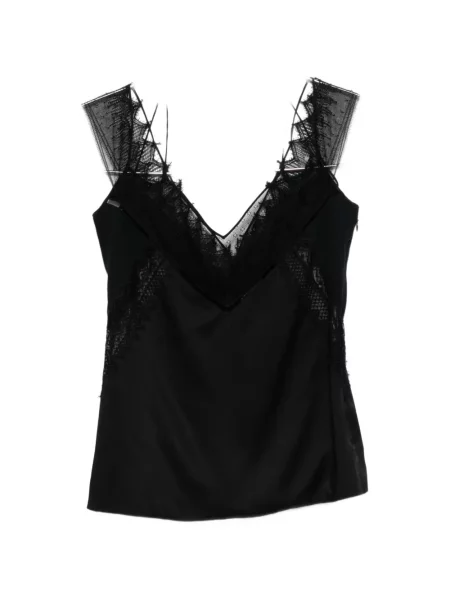 Top Tom Ford din satin negru