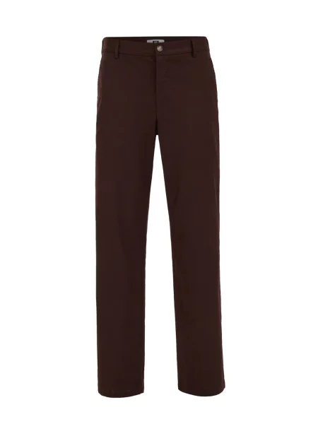 WE Fashion Pantaloni eleganți castaniu