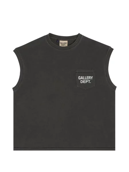 Tricou Gallery Dept. fără mâneci gri