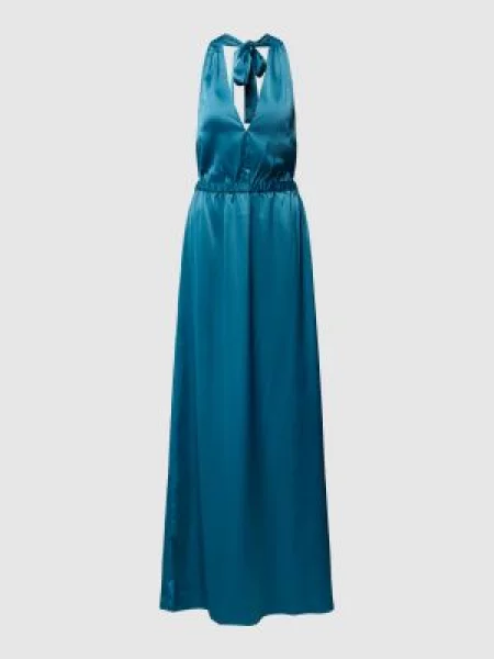 Sukienka midi z wiązaniem na szyi model ‘ATHENA’ Y.a.s