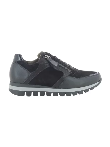 Sneakersy Gabor skórzane czarne