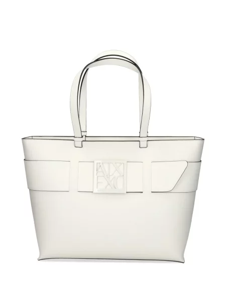 Geantă Armani Exchange alb