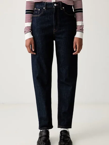 Tommy Jeans blugi tapered pentru femei