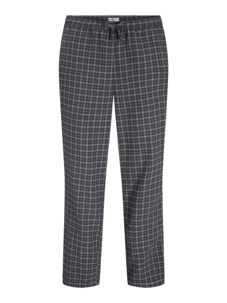 JACK & JONES Pantaloni de pijama JACRimon gri metalic alb