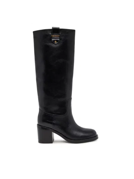 TWINSET Zimski škornji črna