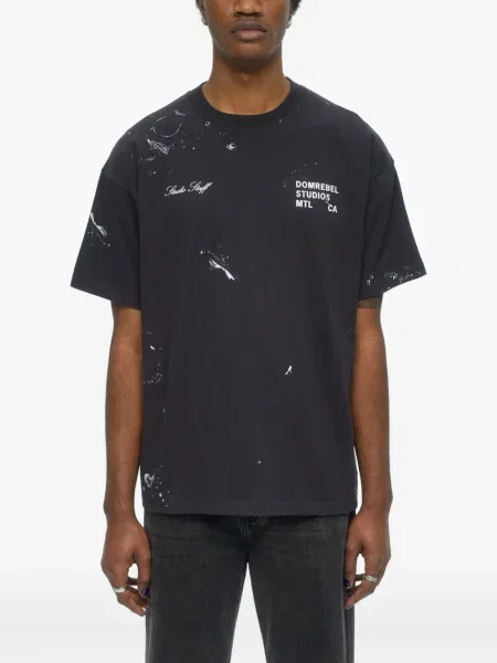 Tricou Domrebel negru
