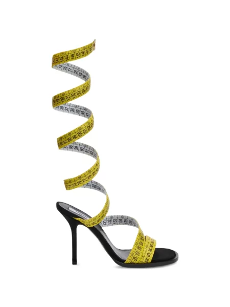 Sandale Moschino galben