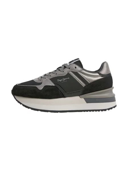 Sneakerși Pepe Jeans negru