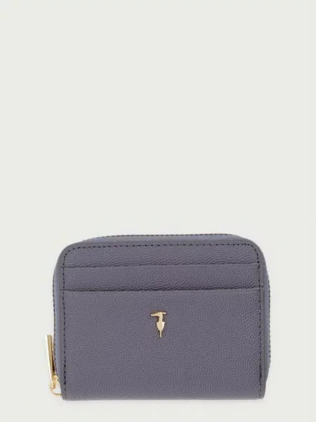 Trussardi portofel din piele gri