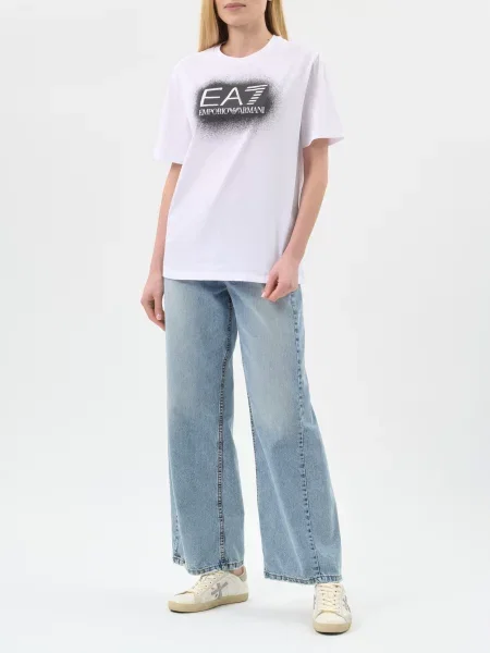 Футболка Ea7 Emporio Armani белая