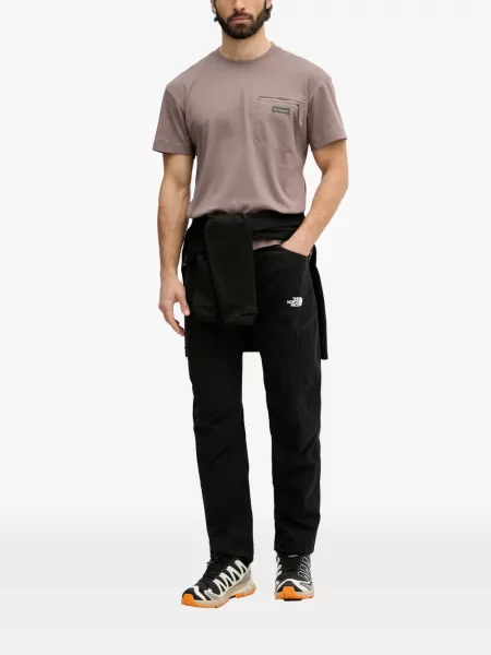 Pantaloni The North Face de drumeție negru