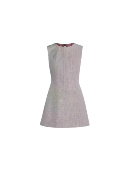 Sukienka mini Marni wełniana szara