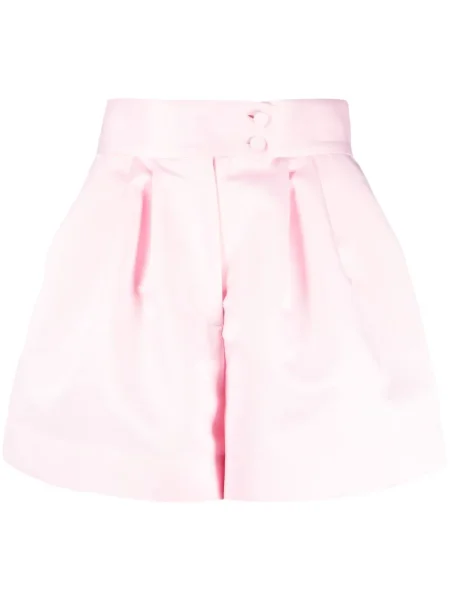 Mini pantaloni scurți Styland din satin mini roz