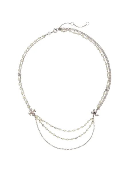 Colier Tory Burch argintiu
