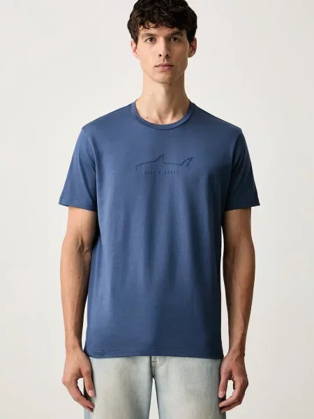 Paul&Shark tricou pentru bărbați din albastru