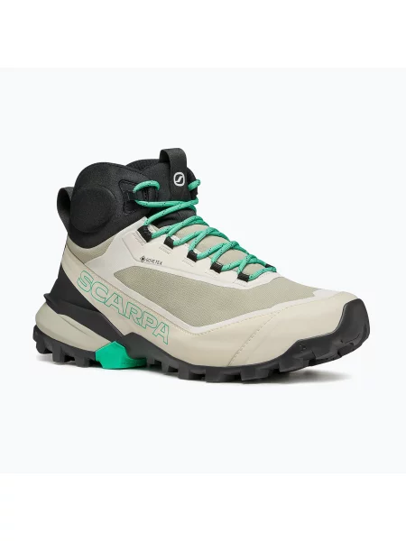 Треккинговые ботинки Scarpa зеленые