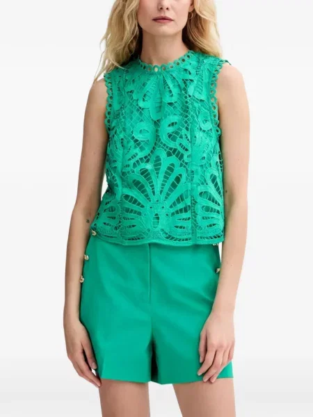 Bluza Morgan bez rukava zelena