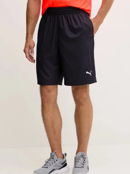 Къс панталон за трениране Puma мъжки тъмносиньо