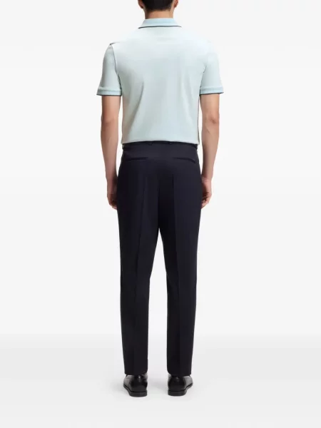 Tricou polo Boss albastru