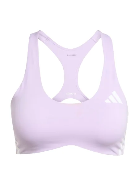 ADIDAS PERFORMANCE Športová podprsenka ADIZERO orgovánová biela