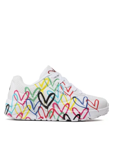 Αθλητικά Skechers Spread The Love λευκό