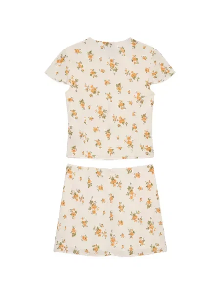 Fustă Reformation cu model floral cu imagine
