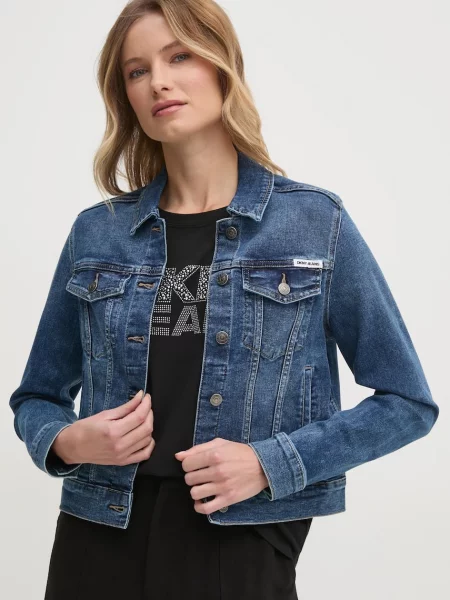 Dkny geaca femei de tranzitie albastru