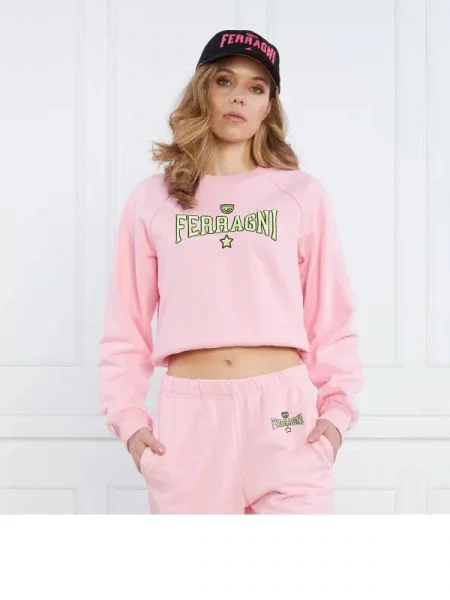 Chiara Ferragni Hanorac | Relaxed fit roz