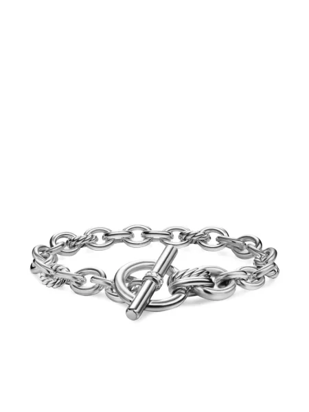 Brăţară David Yurman argintiu