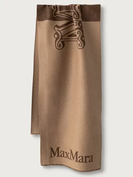 Max Mara fular de lână pentru femei
