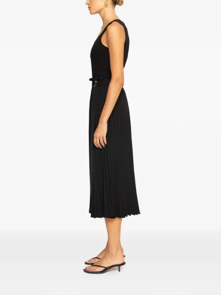 Top Nissa cu broderie negru