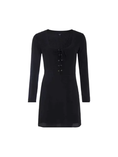 Sukienka jeansowa Pepe Jeans czarna