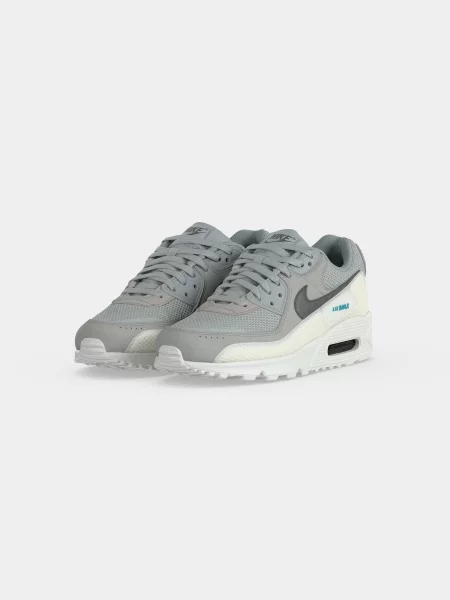 Nike Sportswear Nízke tenisky Air Max 90 Premium / tmavošedá / grafitová sivá