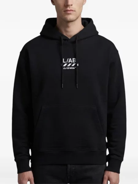 Hanorac cu glugă L/ab C/o Off-white alb