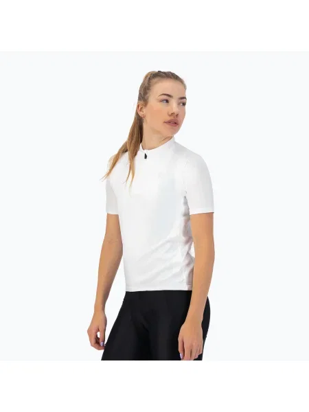 Tricou de ciclism pentru femei Rogelli Core white alb
